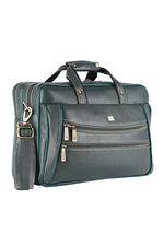 Genuine Leather Laptop Bag for Men - Office Bag, Brown - Fits Up to 16-inch Laptop/MacBook - Shoulder Bag/Hand Bag