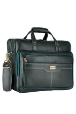 Genuine Leather Laptop Bag for Men - Office Bag, Brown - Fits Up to 16-inch Laptop/MacBook - Shoulder Bag/Hand Bag