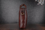 BRAND LEATHER Genuine Leather Laptop Bag for Men/Office Bag for Men |Fits 14|15.6|16 Inch Laptop Bag/MacBook |Leather Bag for Men with Shoulder Straps|Crossbody Laptop Messenger Bag for Men