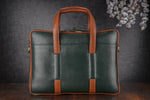 Genuine Leather Messenger Bag for Men 15.6, 16 inch laptop Briefcase Shoulder Bags