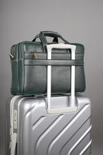 Genuine Leather Laptop Bag for Men - Office Bag, Brown - Fits Up to 16-inch Laptop/MacBook - Shoulder Bag/Hand Bag