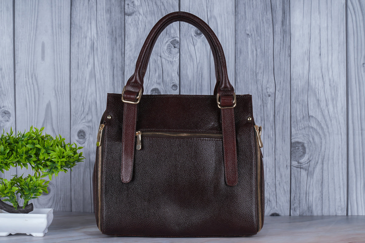 BRAND LEATHER Women's Genuine Leather Handbags Shoulder Bag Satchel Designer Ladies Purse Crossbody Bags