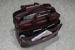 Genuine Leather 16 Inch Laptop Messenger Bag With Huge Capacity