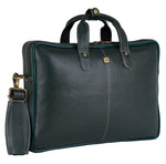 BRAND LEATHER Genuine Leather Laptop Bag for Men/Office Bag for Men |Fits 14|15.6|16 Inch Laptop Bag/MacBook |Leather Bag for Men with Shoulder Straps|Crossbody Laptop Messenger Bag for Men