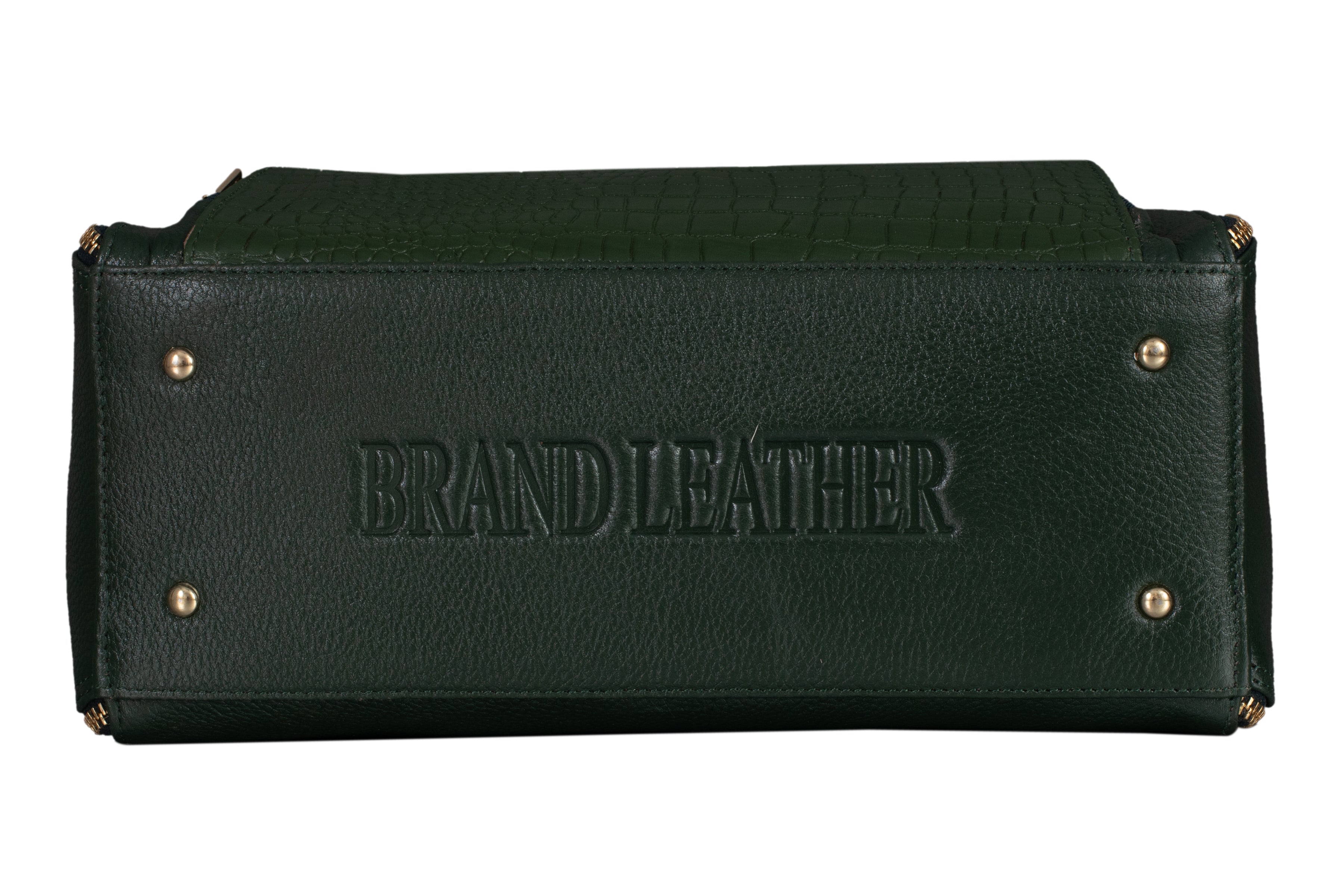 Womens Alligator Leather Handbag Shoulder Tote Top-handle Crossbody Bag