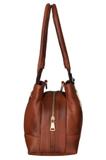 BRAND LEATHER Women Leather Handbag Designer Top Handle Satchel Shoulder Bag Crossbody