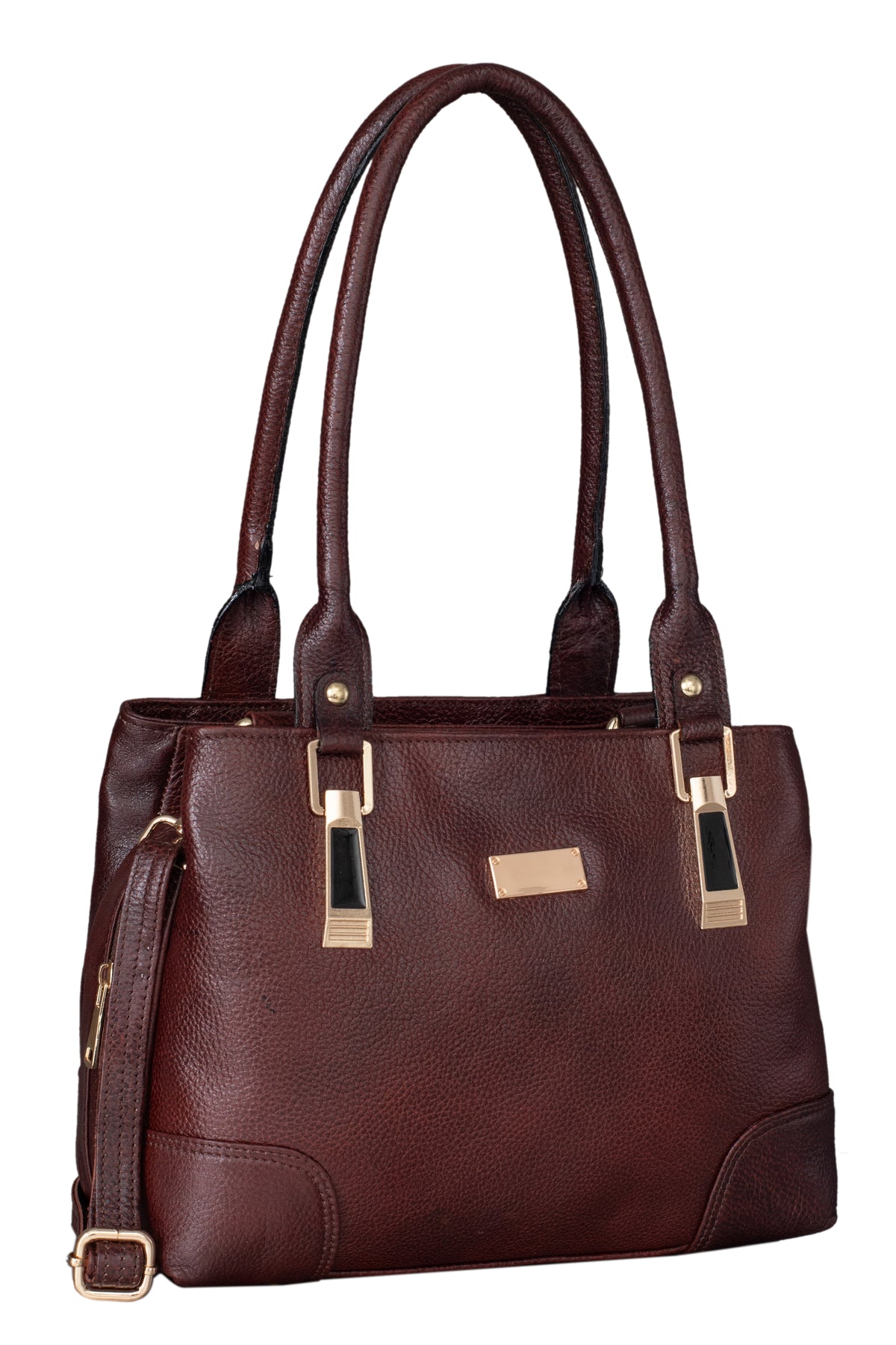 BRAND LEATHER Women Leather Handbag Designer Top Handle Satchel Shoulder Bag Crossbody