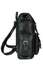 BRAND LEATHER Genuine Leather 15.6 inch Laptop Backpack Casual Daypack for Travel Business Outdoor and More Unisex