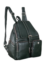 BRAND LEATHER Genuine Leather Stylish Women's Backpack Use for College|School|Office|Travel