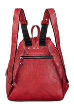 BRAND LEATHER Genuine Leather Stylish Women's Backpack Use for College|School|Office|Travel