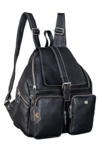 BRAND LEATHER Genuine Leather Stylish Women's Backpack Use for College|School|Office|Travel