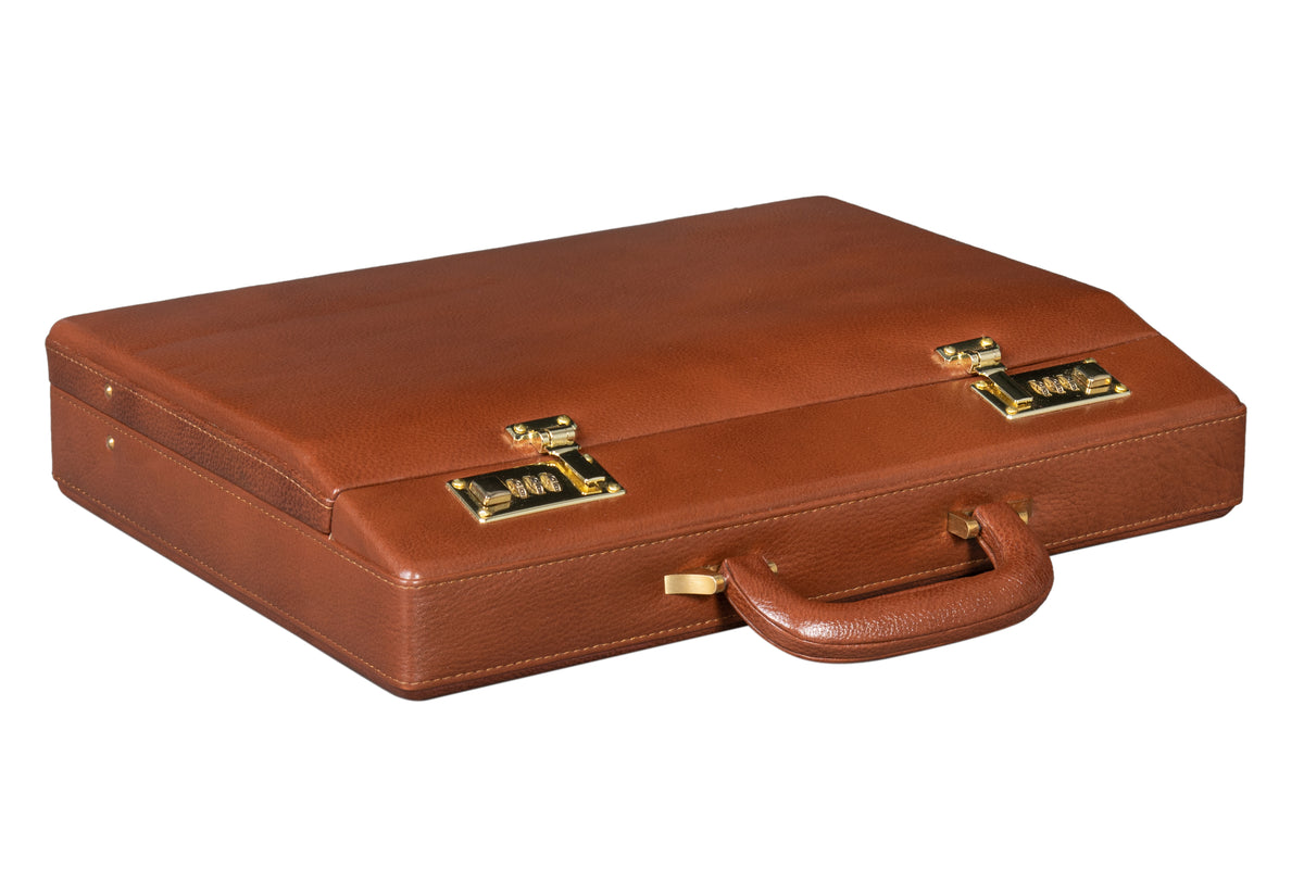 BRAND LEATHER Genuine Leather 20 L Briefcase For Men Use For Office|Business|Travel