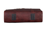 BRAND LEATHER Genuine Leather Laptop Bag for Men - Office Bag, Brown - Fits Up to 14/15.6/16 Inch Laptop/MacBook - Laptop Messenger Bag/Side Shoulder Bag with Adjustable Strap - 1 Year Warranty