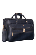 Genuine Leather Laptop Bag for Men - Office Bag, Brown - Fits Up to 16-inch Laptop/MacBook - Shoulder Bag/Hand Bag