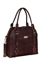 BRAND LEATHER Women Genuine Leather Handbag Designer Top Handle Satchel Shoulder Bag Crossbody