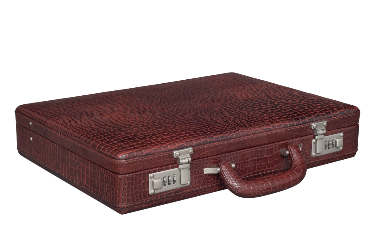 BRAND LEATHER Genuine Leather 20 L, 25 L Briefcase For Men Use For Office|Business|Travel
