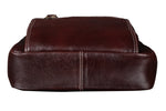BRAND LEATHER Men's Genuine Leather Sling Chest Bag Casual Shoulder Daypack's