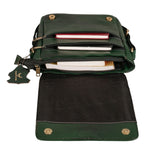 BRAND LEATHER Genuine Leather Cross Body Sling Bag For Unisex