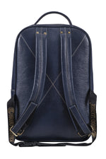 BRAND LEATHER Men's Full Grain Cow Hide Leather 17 Inch Laptop Backpack Large Capacity Weekender Overnight Camping Travel Rucksack