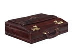 BRAND LEATHER Genuine Leather 20 L, 25 L, 30 L Briefcase For Men Use For Office|Business|Travel