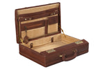 BRAND LEATHER Genuine Leather 20 L, 25 L, 30 L Briefcase For Men Use For Office|Business|Travel