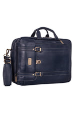 Genuine Leather Convertible Backpack 16 Inch Laptop Messenger Bag Multi-Functional Business Briefcase for Men & Women