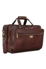 Genuine Leather 16 Inch Full Expandable Laptop Messenger Bag