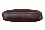 BRAND LEATHER Laptop Bag for Men - Genuine Leather Messenger Bag for Office - Fits up to 16 Inch Laptop -Brown Shoulder Bag with Multiple Compartments - Executive Leather Bag for Work and Travel