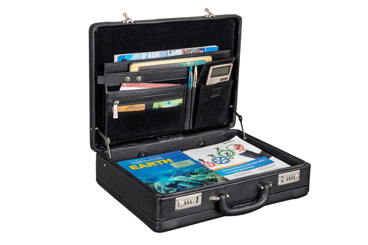 BRAND LEATHER Genuine Leather 20 L, 25 L, 30 L Briefcase For Men Use For Office|Business|Travel