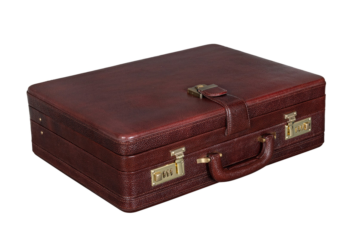 BRAND LEATHER Genuine Leather, 30 L, 35 L Extra Large Briefcase For Men Use For Office|Business|Travel