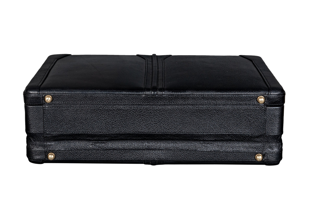 BRAND LEATHER Genuine Leather 20 L, 25 L, 30 L Briefcase For Men Use For Office|Business|Travel