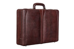 BRAND LEATHER Genuine Leather 20 L, 25 L, 30 L Briefcase For Men Use For Office|Business|Travel