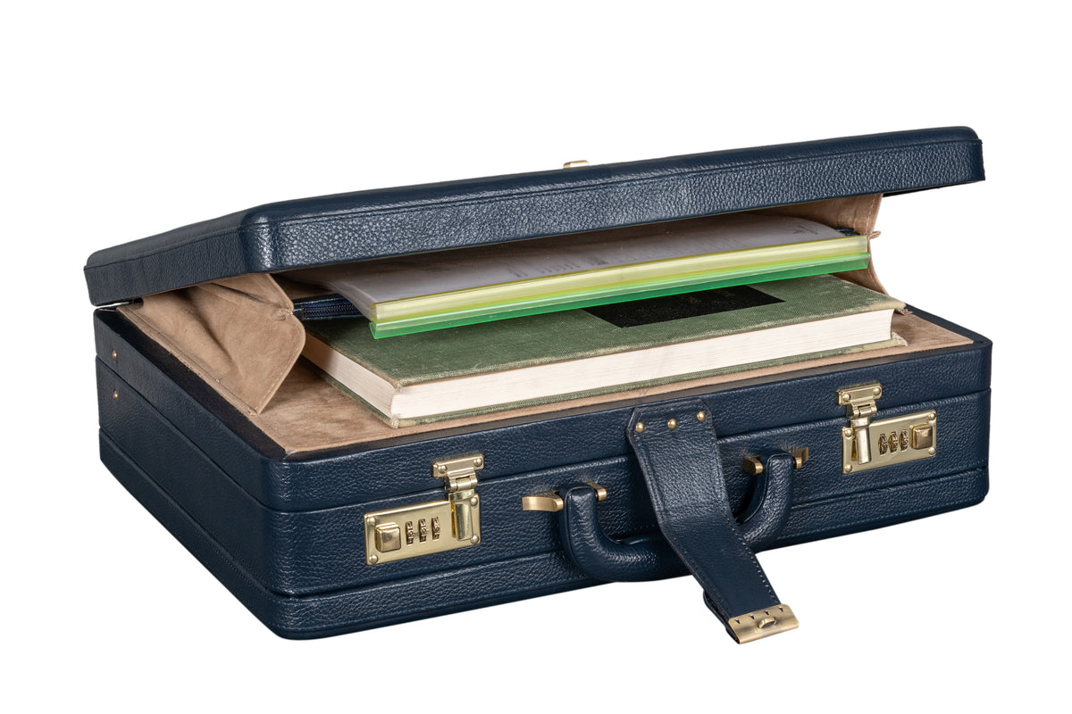 BRAND LEATHER Genuine Leather, 30 L, 35 L Extra Large Briefcase For Men Use For Office|Business|Travel