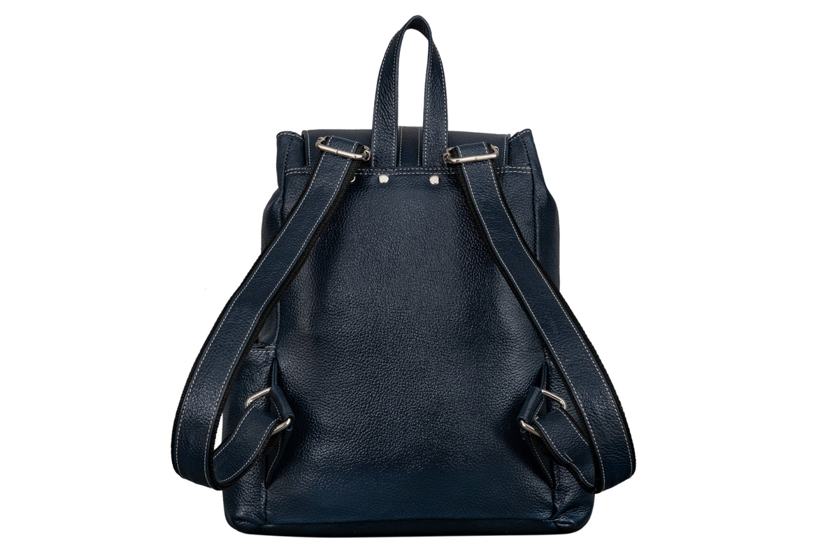 BRAND LEATHER Genuine Leather Stylish Women's Backpack Use for College|School|Office|Travel