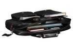 BRAND LEATHER Laptop Bag for Men - Genuine Leather Messenger Bag for Office - Fits up to 16 Inch Laptop -Brown Shoulder Bag with Multiple Compartments - Executive Leather Bag for Work and Travel